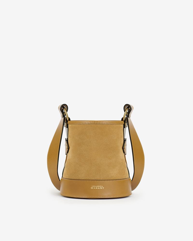 SAMARA SMALL SUEDE LEATHER SHOULDER BAG